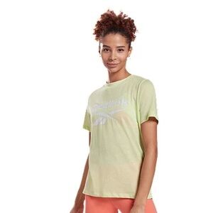 Reebok Women's Identity Training Elements Reecycled T-Shirt- NWT
